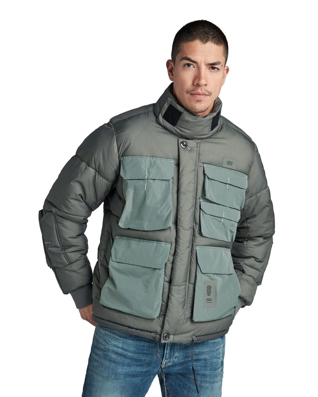 G-STAR RAW Herren Field Puffer Jacke Pm Jackets XS Grün (orphus D20115-C643-722), XS Grün (orphus D2