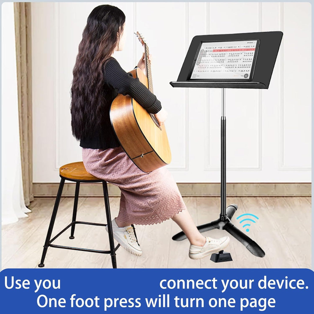 PT23A Anpassbare Programmierbare Tasten, Kabelloser Bluetooth-Seitenwender-Pedalschalter, Multimedia