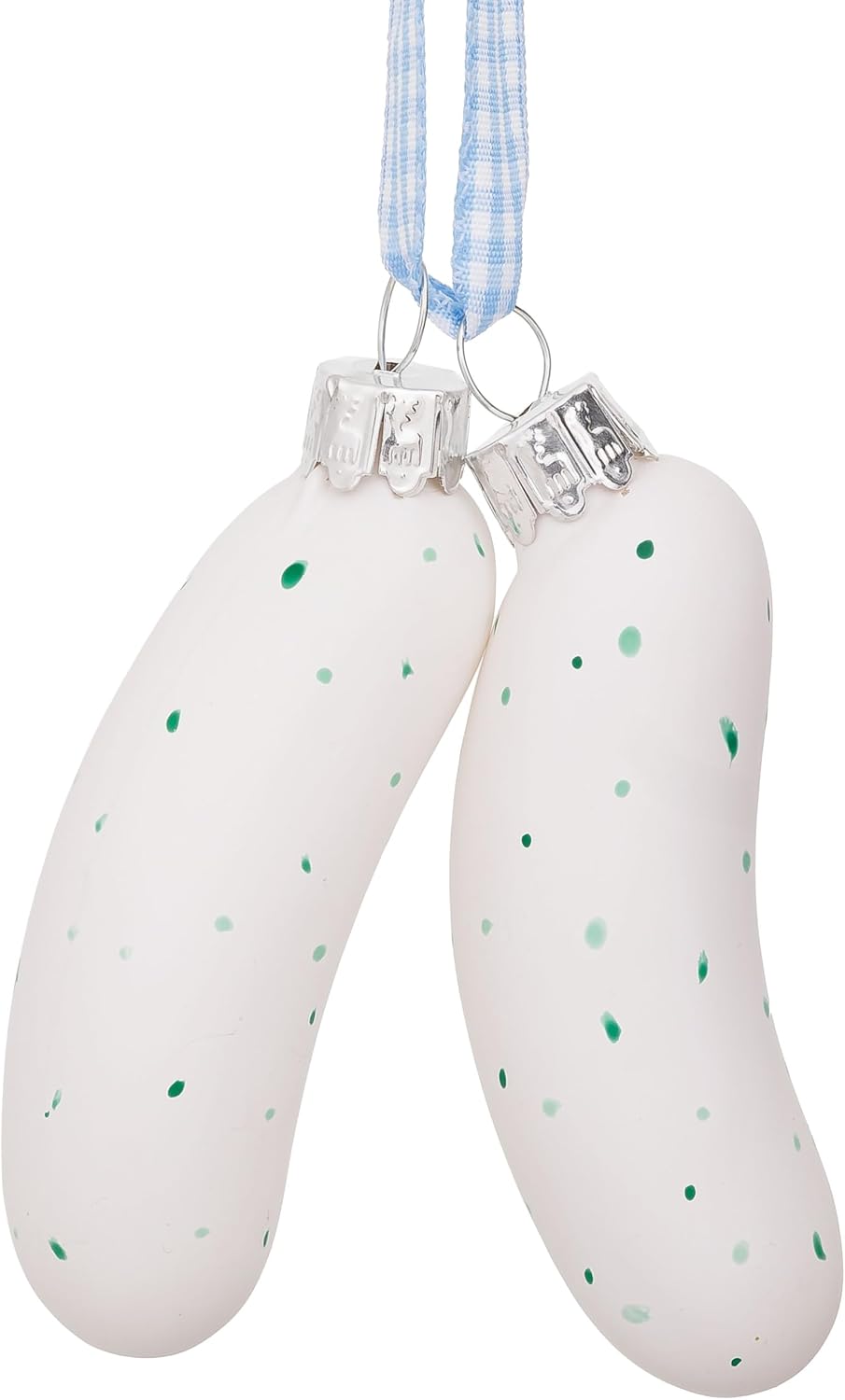 SIKORA Paar Weisswürste besondere Weihnachtskugel Glas Christbaumschmuck Deko Figur Weihnachten Anhä