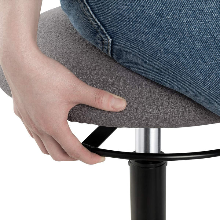 LogiLink EO0022 - Höhenverstellbarer, ergonomischer Bürohocker für eine effektive Reduzierung von Er