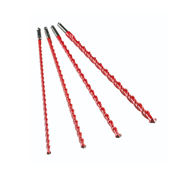 ALPEN Hartmetall-Mehrzweckbohrer Set Profi Multicut 4-teilig (ø 6-16 mm, mit SDS-plus Schaft, Länge