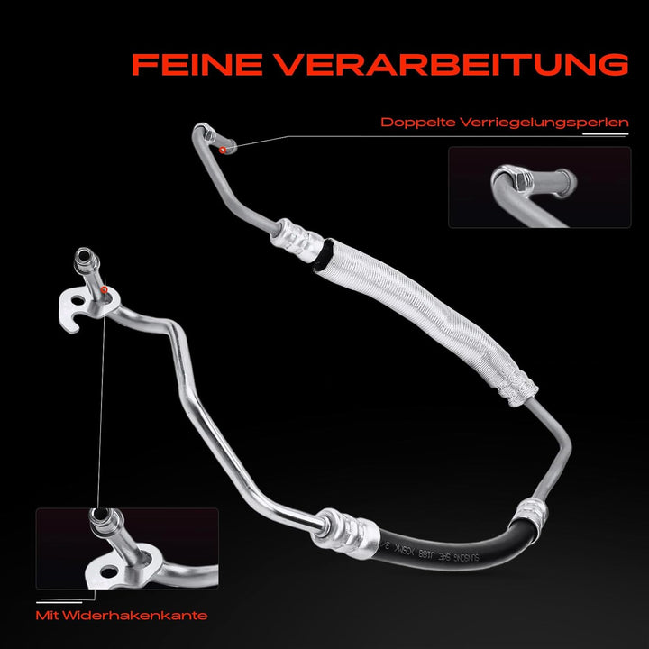 Frankberg Servolenkung Schlauch Kompatibel mit Tourneo Connect 1.8L Diesel 2002-2013 Transit Connect