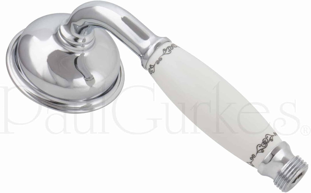 PaulGurkes Aufputz Duschsystem Retro Nostalgie Regendusche Set Duschsäule Antik Duschset Dusche Brau