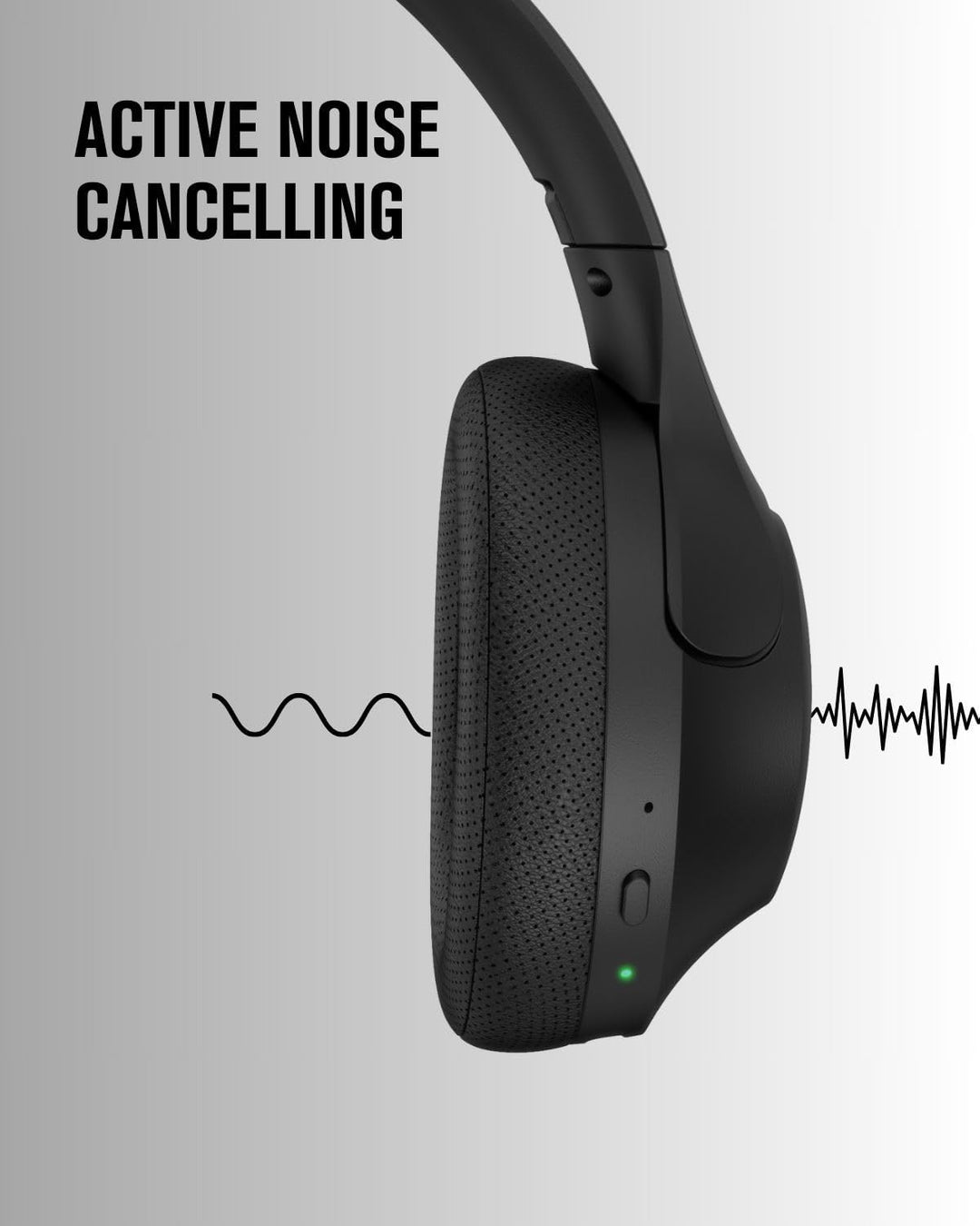 MIIEGO MOOVE45i PRO | Active Noise Cancelling Bluetooth Kopfhörer | Kabellose Over-Ear Headphones |