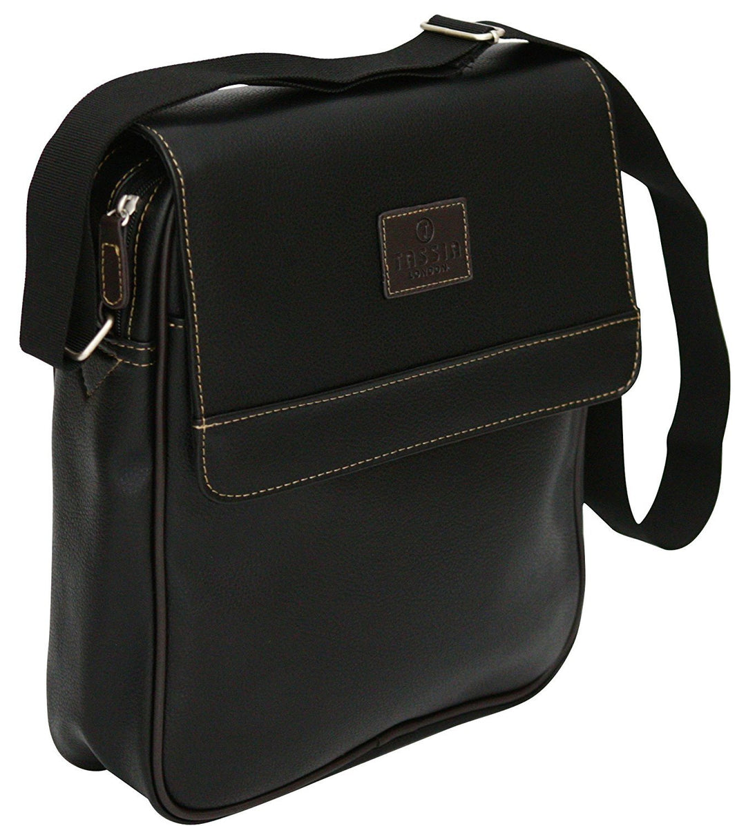 Unisex Schultertasche - PU-Kunstleder - Mini-Reisetasche