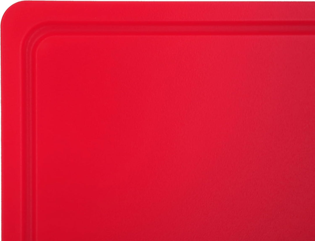 METRO Professional Schneidebrett, GN 1/2, hochdichtes Polyethylen (HDPE), 32.5 x 26.5 x 2 cm (rot),