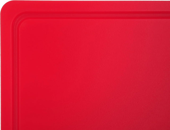 METRO Professional Schneidebrett, GN 1/2, hochdichtes Polyethylen (HDPE), 32.5 x 26.5 x 2 cm (rot),