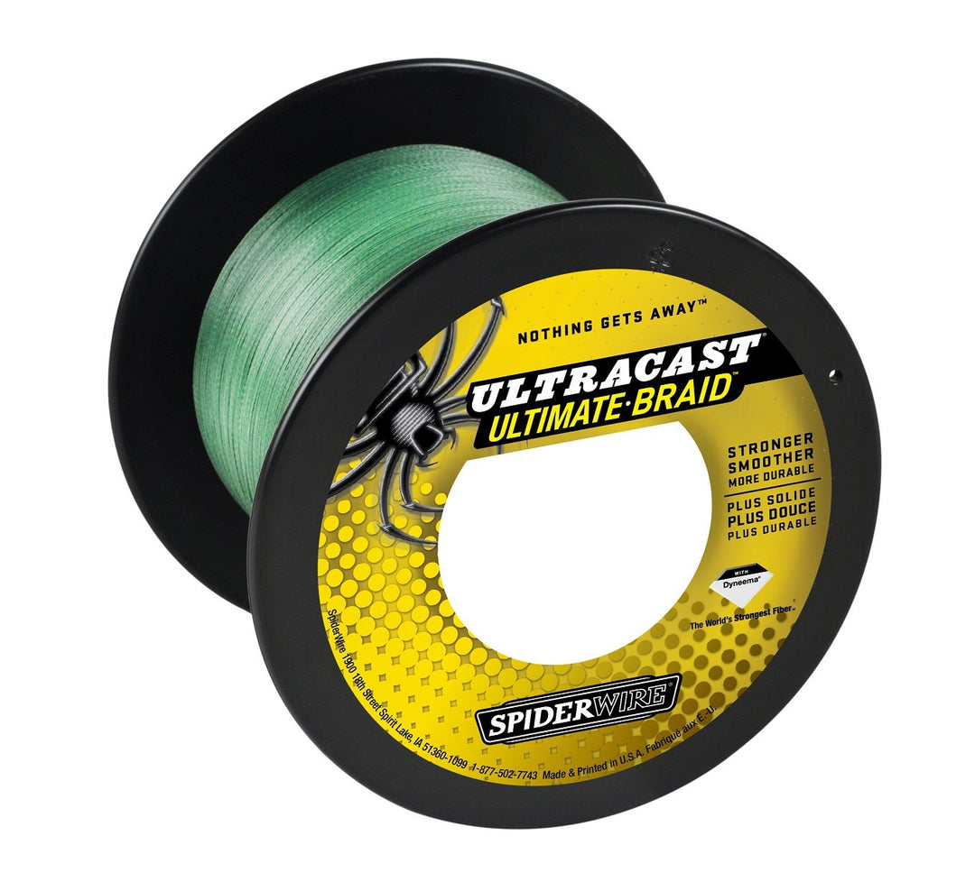 Spiderwire Ultracast 4 Ultimate Braid Green 100m 0,17mm 18,10kg Geflochtene Schnur Braid Angelschnur