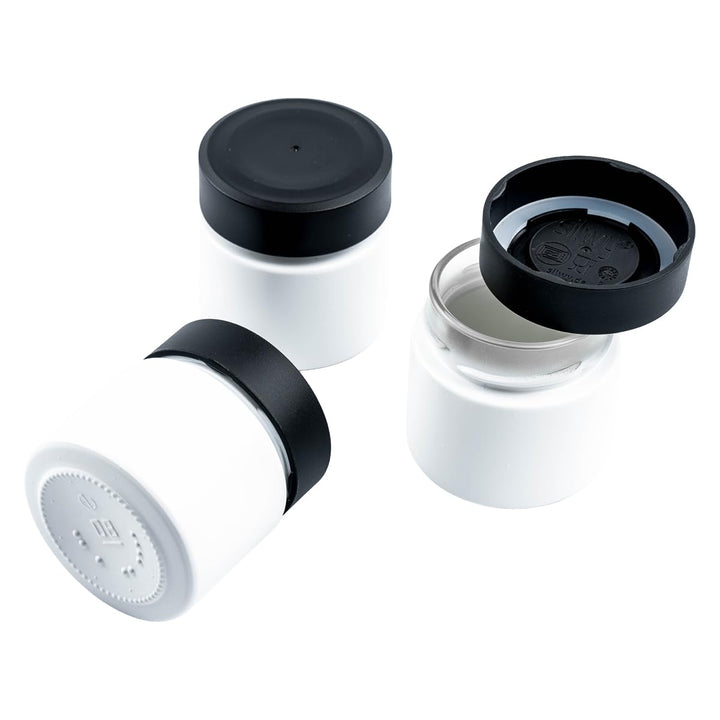 silwy® Feinkost-Magnetgläser 3er-Set (ALL WHITE 125ml)