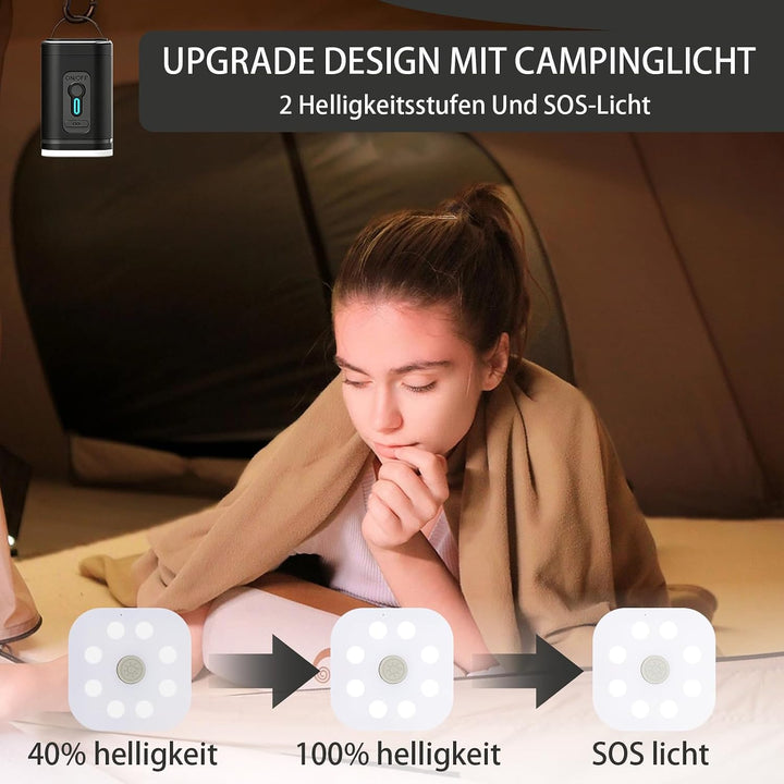 Elektrische Luftpumpe für Luftmatratze Klein Tragbare Elektrische Luftpumpe mit 6 Düsen 4000Pa 1200