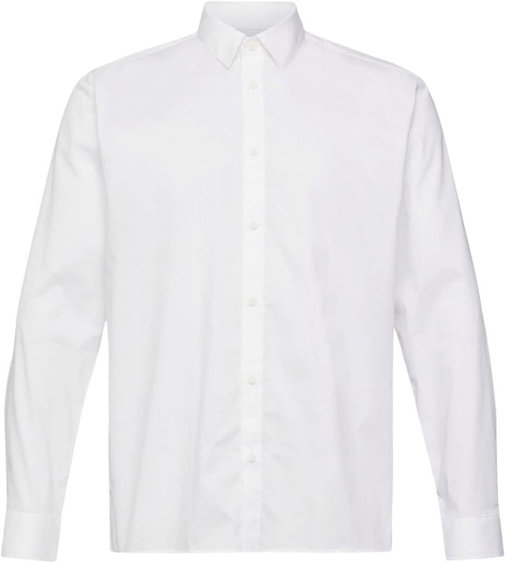 ESPRIT Herren Hemd XL 100/White, XL 100/White