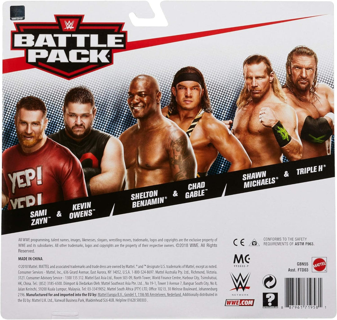 WWE Basis Figuren (15 cm) 2er-Pack Chad Gable & Shelton Benjamin