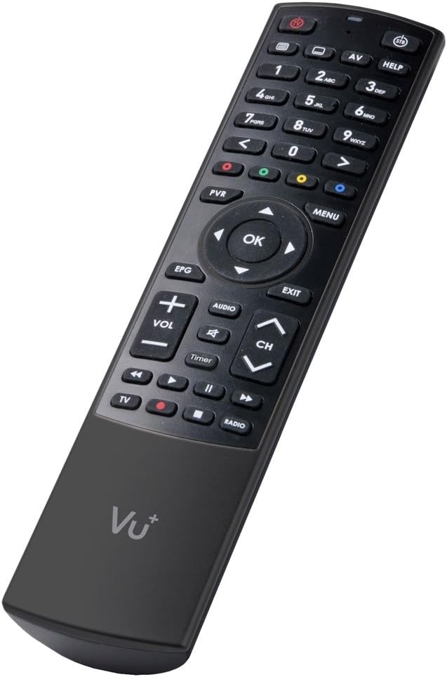 VU+ Zero Black Digital Sat TV Receiver 1x DVB-S2 Tuner SAT Linux FullHD 2X USB, 12V Externe Netzteil