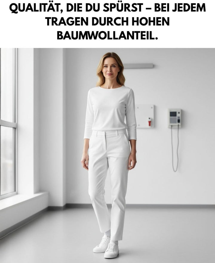 10 Paar Premium Socken Herren &amp; Damen aus gekämmter Baumwolle mit Komfortbund ohne drückende Naht 35