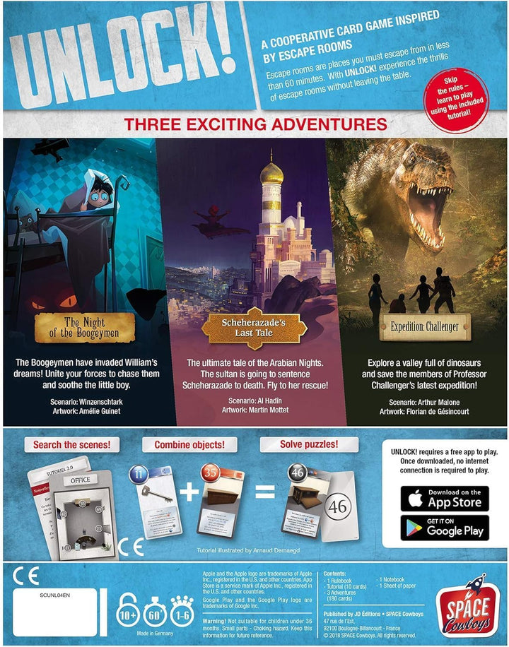 Space Cowboys ASMSCUNLOCK04EN Unlock 4 Exotic Adventures, Multicoloured Entsperren Sie 4! - Exotisch
