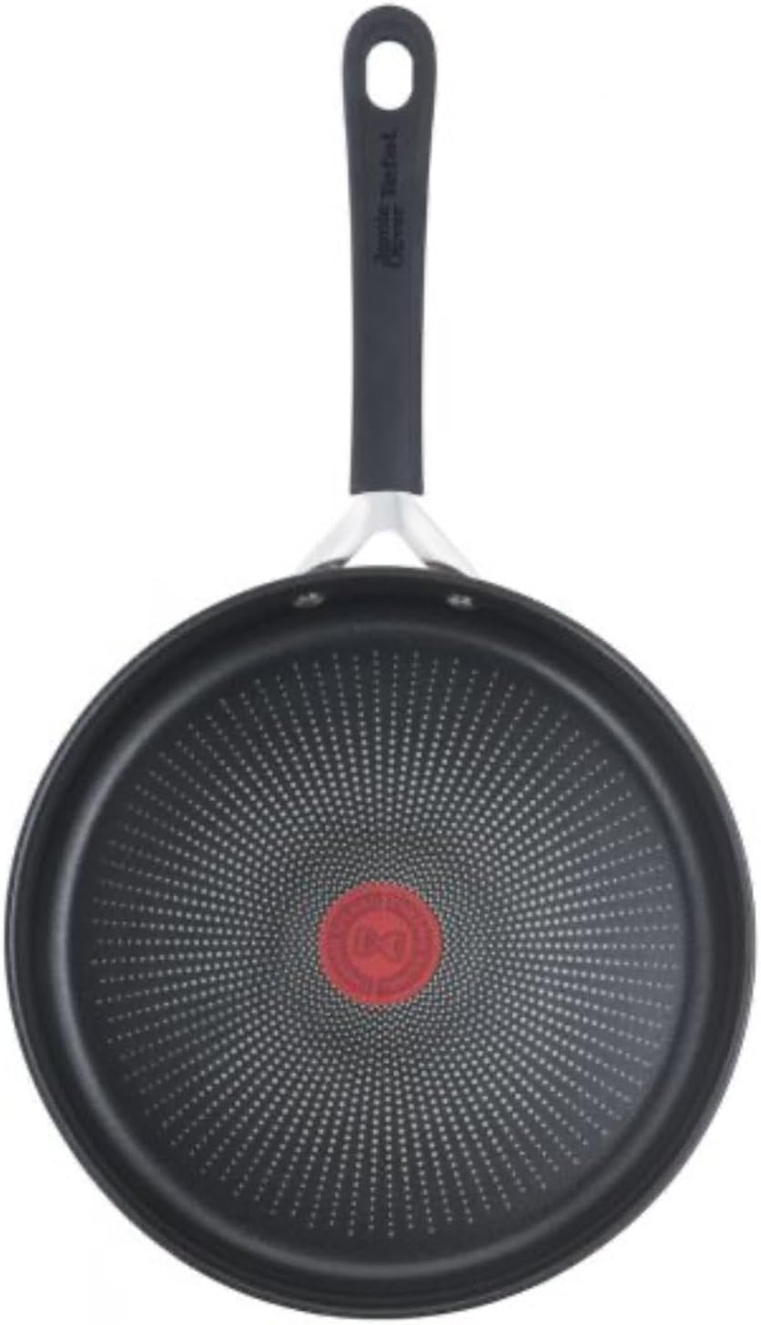 TEFAL Compatible - Jamie Oliver - Quick & Easy SS Sautepan 25 cm + Lid (E3033344)