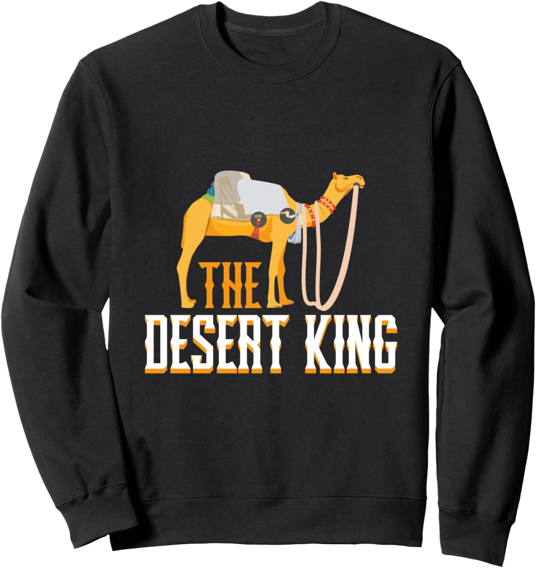 Der Wüstenkönig Wüstentier Kamel Sweatshirt