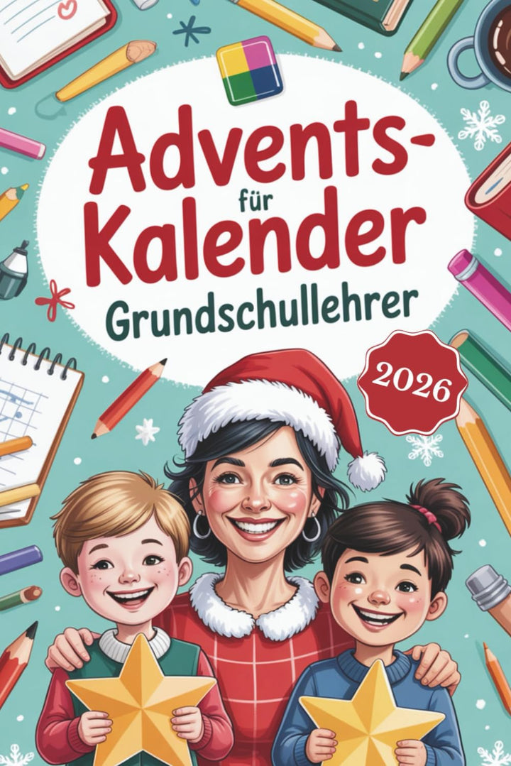 Adventskalender für Grundschullehrer: Humorvolle Geschichten, kreative Unterrichtsimpulse & kleine S
