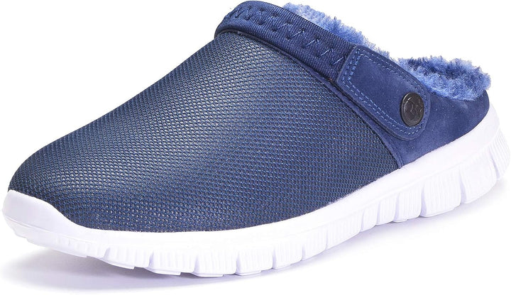 Eagsouni Clogs Hausschuhe Herren Damen Winter Gartenschuhe Haus Pantoffeln Warme Plüsch Gefüttert Ga