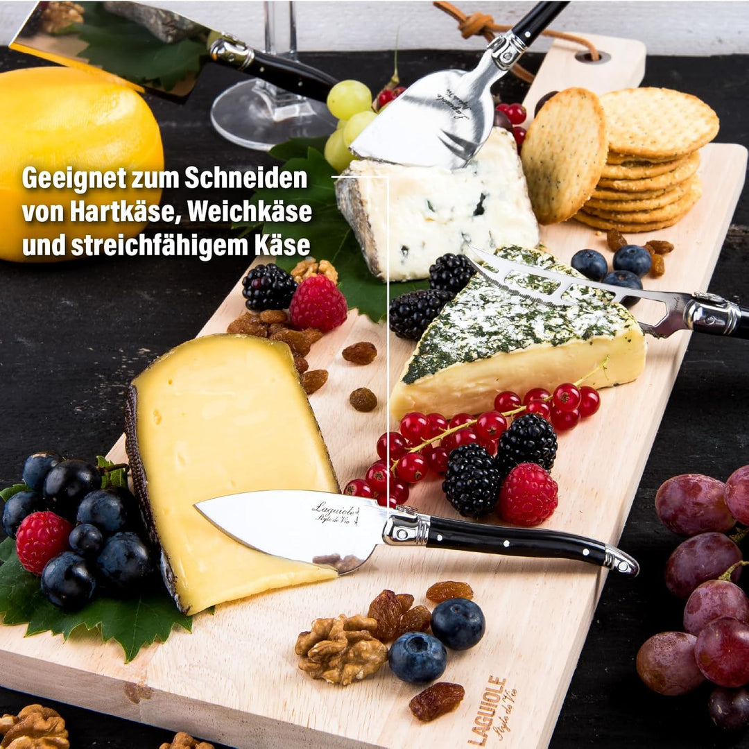 Laguiole Style de Vie Käsemesser-Set Premium Line, 8-teilig, mit