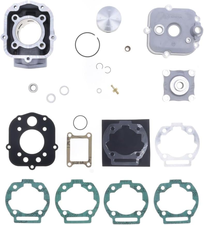 Athena P400105100007 Racing Aluminium Zylinder Satz, Durchmesser : 50 mm, 80 CC