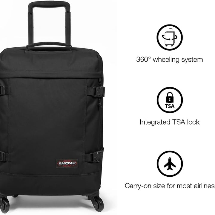 Eastpak TRANS4 S Koffer, 163 cm, 159 L, Black Denim (Grau), Black Denim