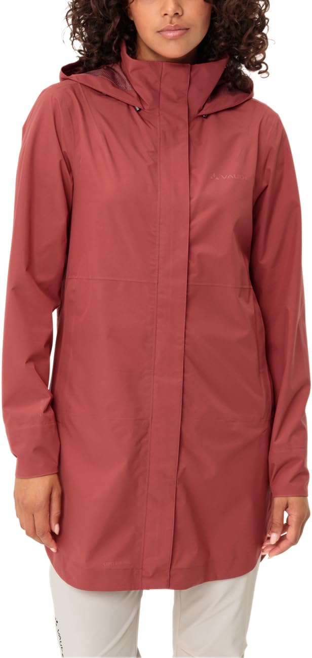 VAUDE Women's Mineo 2.5L Coat - Regenmantel für Damen - wasserdicht, winddicht und atmungsaktiv 34 b