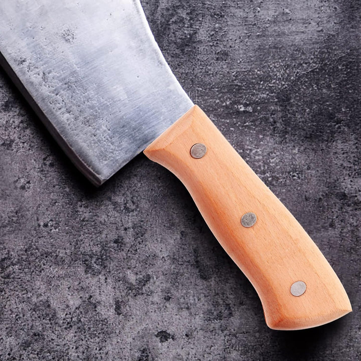 Cabilock 1 Satz Messergriff Holzgriff Messergriff Ersatz Griff Schneidgriff Ersatzteile Universalgri