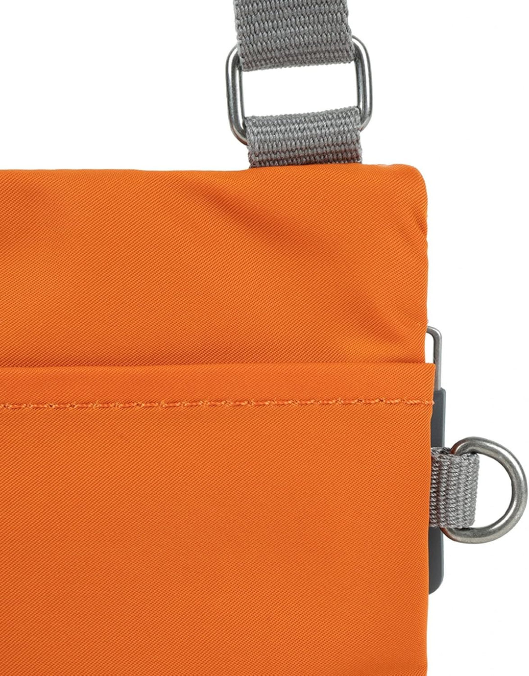Roka London Chelsea Sling Pocket Bag Nylon Extra Small XS Burnt Orange, XS Burnt Orange