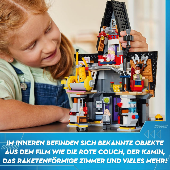 LEGO Ich – Einfach unverbesserlich 4 Familienvilla von Gru und den Minions, Film-Spielset zu Ich – E