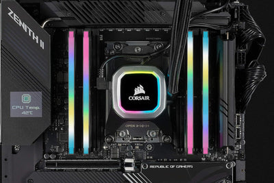 Corsair Vengeance RGB PRO SL 64GB (2x32GB) DDR4 3200 (PC4-25600) C16 1.35V PC Arbeitsspeicher - schw