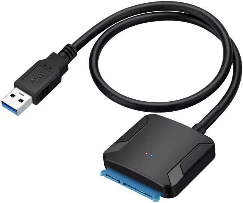 USB 3.0 auf SATA III Festplattenadapter, 5 Gbit/s, Datensynchronisation, SATA auf USB-Konverter für