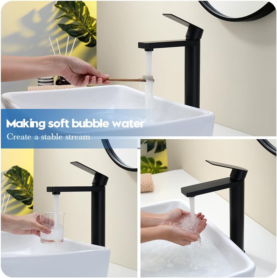 Decaura Wasserhahn Bad aufsatzwaschbecken mit G1&
