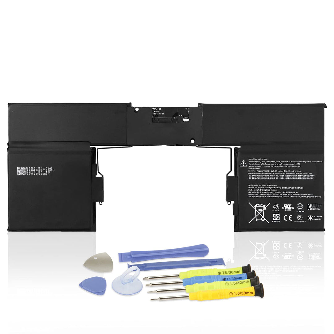 ANTIEE G3HTA001H 93HTA001H Keyboard Akku Replacement für Microsoft Surface Book 1st Gen Model 1785 w