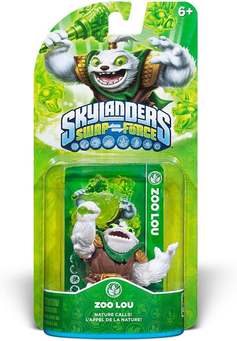 Charvel Zoo Lou Skylanders Swap Force Figur Modern, Modern