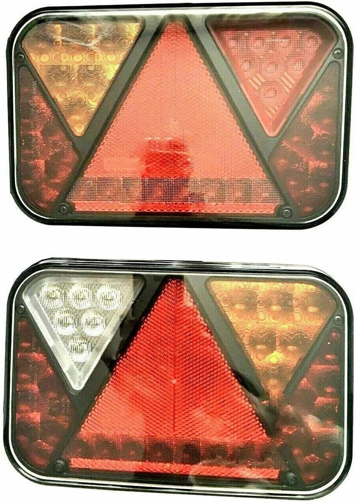 Anhängerbeleuchtung SET LED Rückleuchten LED Control Box System CANBUS Umrissleuchten 13 polig Kabel