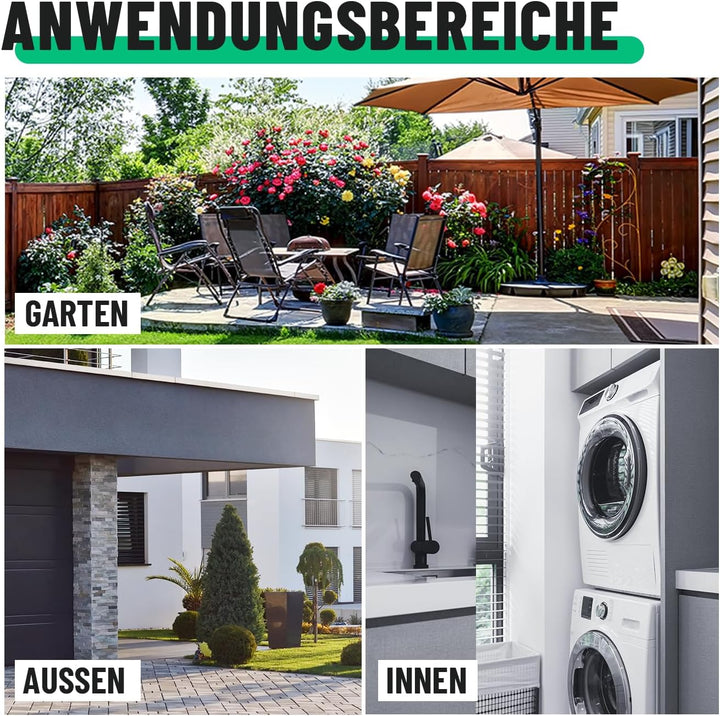 greate 20x Aufputz Steckdose 1fach für Feuchtraum - AP Steckdose mit Klappdeckel IP44, 250V, 16A, 2