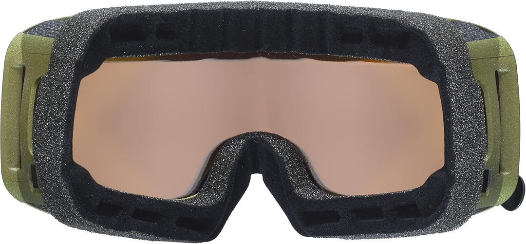 uvex Unisex Saga To Skibrille (1er Pack) Einheitsgrösse croco mat/gold-LGL clear, Einheitsgrösse cro