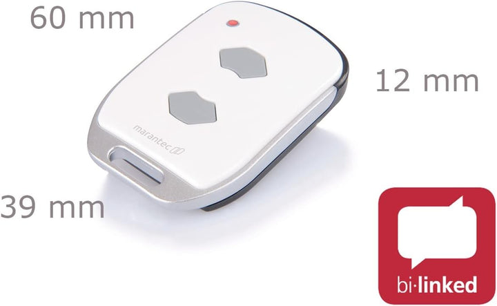 Marantec Comfort 360 Garagentorantrieb, Set inkl. 2 Handsender, elektrischer Torantrieb für Garagent