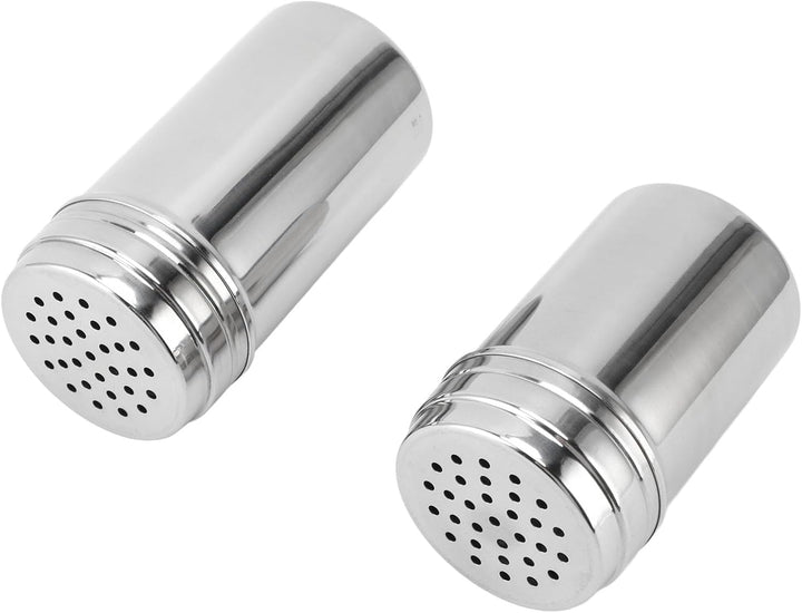 Shaker aus 304 Edelstahl, verstellbare Ausgiesslöcher, Gewürzspender, Behälter für Küche, Grill, Cam