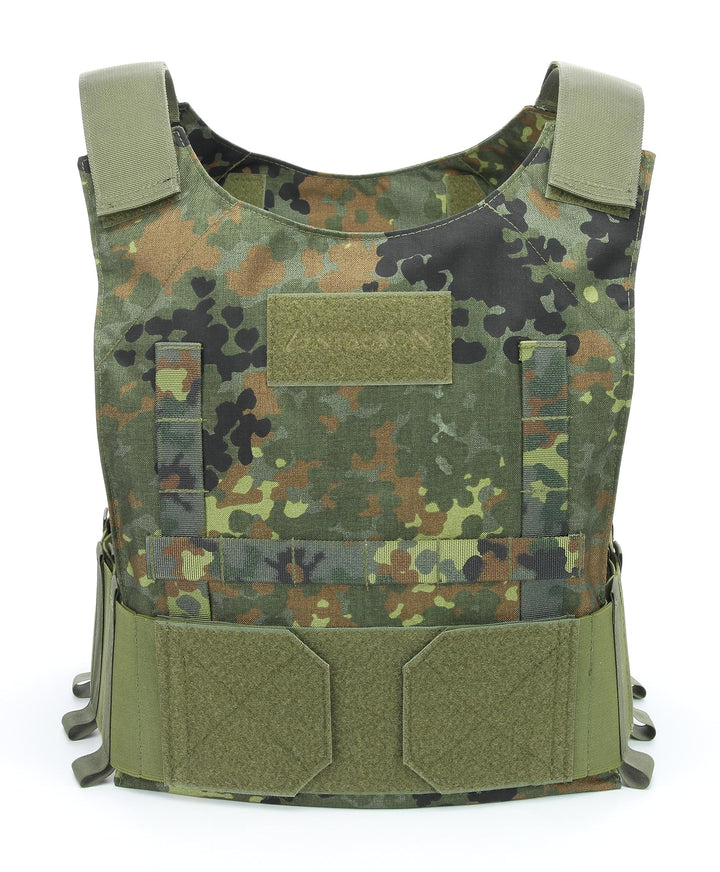 Zentauron Plattenträger Vulcan Minimal Low Profil Plate Carrier Hülle Militär Polizei Security Schut