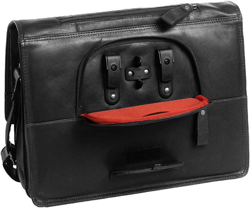 The Chesterfield Brand Wax Pull Up Gent Fahrradtasche Leder 40 cm Laptopfach