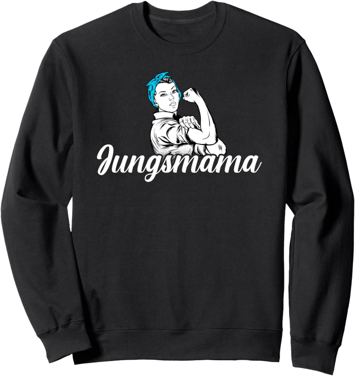 Jungsmama Mom Boys Mama Mutter Söhne Sohn Jungs Jungen Sweatshirt