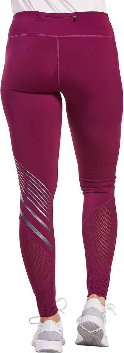 Erima Damen Race Line 2.0 lange Laufhose 32 Aubergine, 32 Aubergine