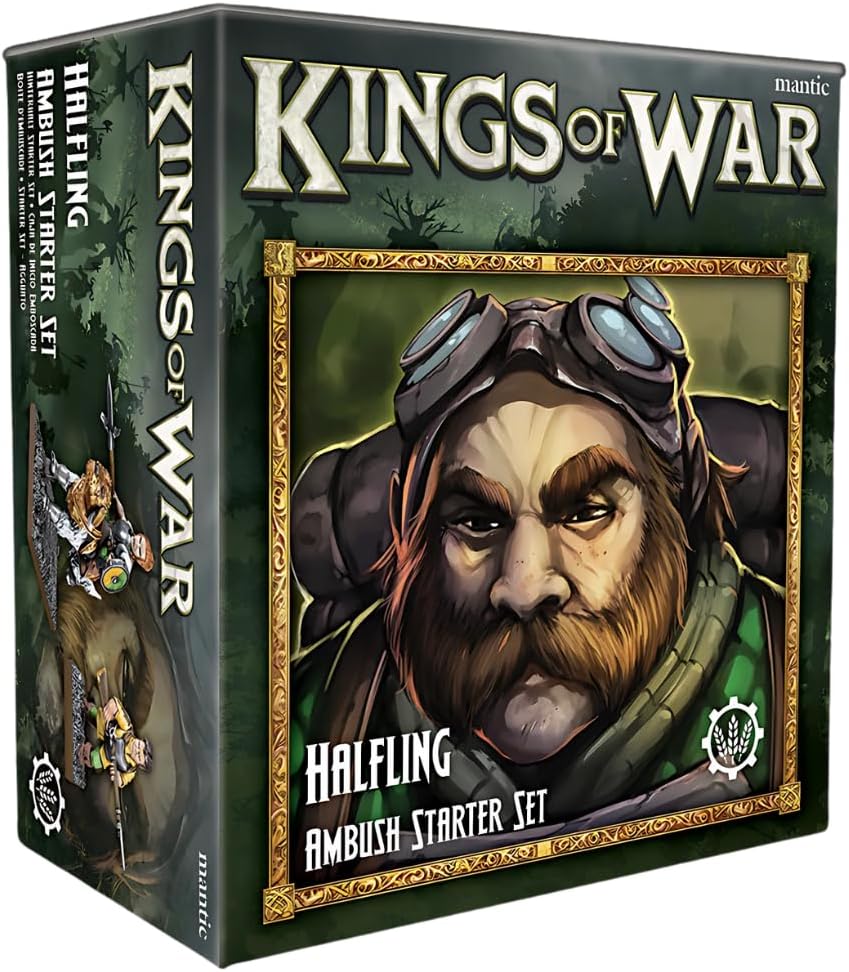 Mantic Games Kings of War Ambush Halfling Starter-Set