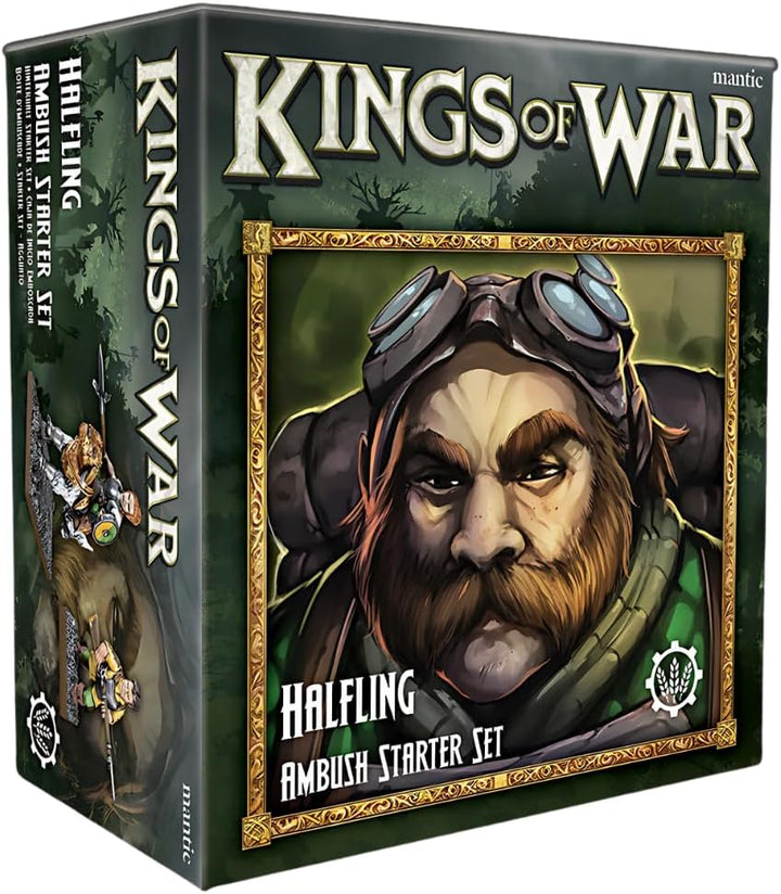 Mantic Games Kings of War Ambush Halfling Starter-Set