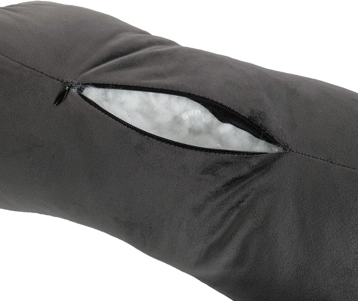 H&F Heimtextilien H&F | Kissen Kopfkissen Lesekissen Leseknochen Nackenkissen Nackenrolle Knochenkis