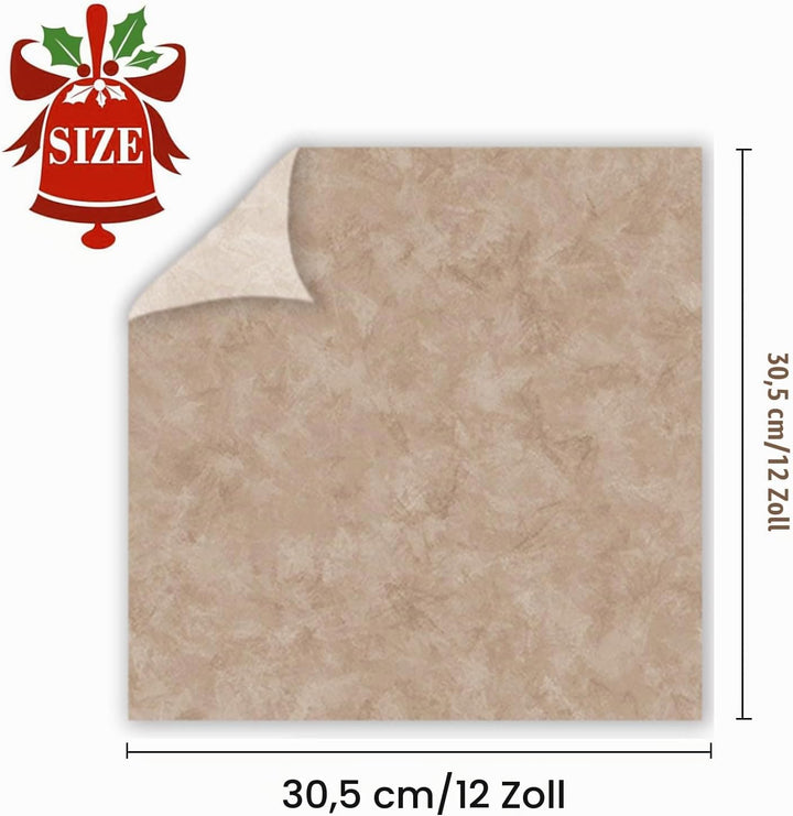 Scrapbook Papier, 24 Blätter Weihnachten Musterpapier, 24 Designs Doppelseitiges Bastelpapier, Motiv