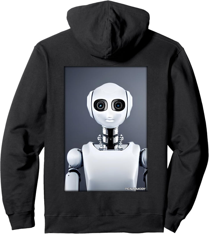 Roboter Zukunft Technologie Wissenschaft Android Pullover Hoodie