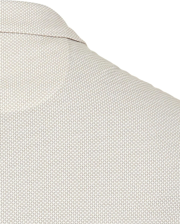 camel active Herren Kurzarm Poloshirt im feinen Streifenmuster L Beige, L Beige